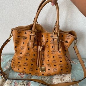 Authentic Mcm 2way bucket